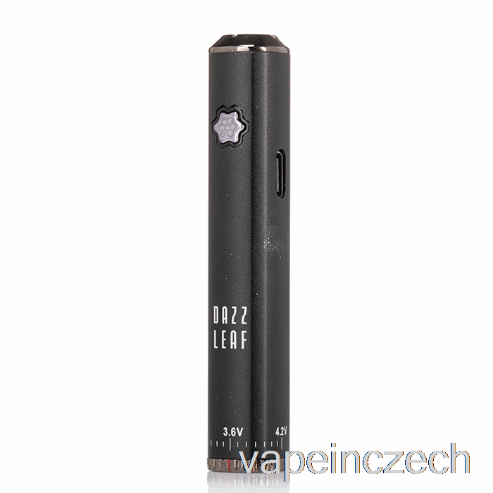 Dazzleaf Squarii Bottom Twist 510 Battery Black Vape Bez Nikotinu